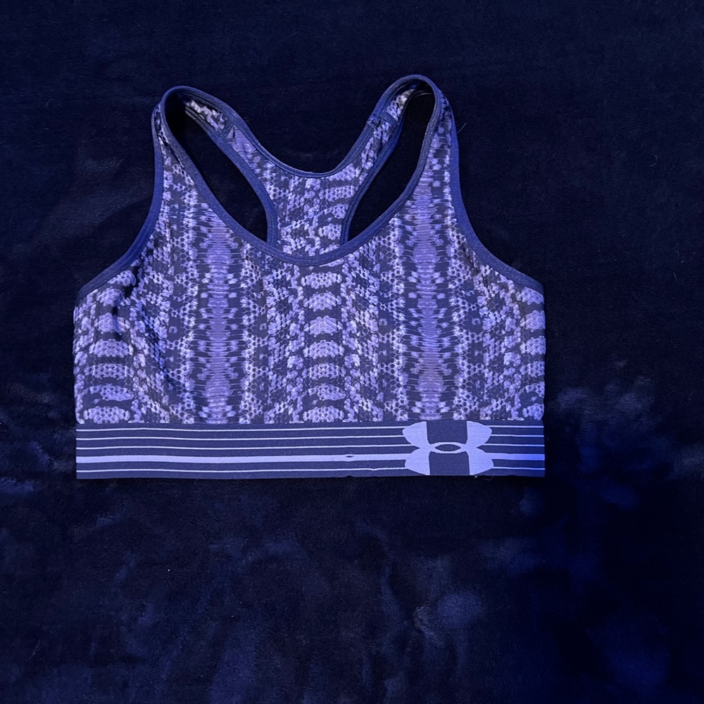Snake Skin Print Under Armour Sports Bra